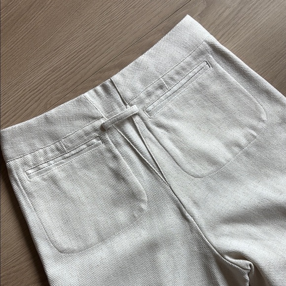 $348 Torn By Ronny Kobo Designer Luxury Elegant Chuck Cargo Pants Ivory - Picture 6 of 8